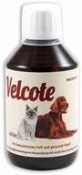 Suplementy i witaminy dla kotów - GRAU Velcote olej regenerujący skórę i sierść - 250 ml - miniaturka - grafika 1
