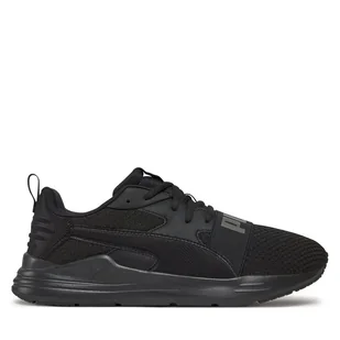 Sneakersy Puma Puma Wired Run Pure 389275 01 Czarny - Sneakersy męskie - miniaturka - grafika 1