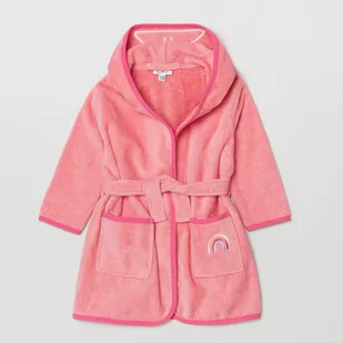 Szlafrok frotte dziecięcy OVS 1831373 98 cm Pink (8056781731659) - Szlafroki dla dzieci - miniaturka - grafika 1