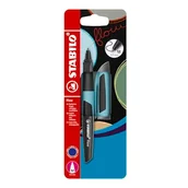 Długopisy - Długopis - STABILO Flow - jasnoniebieski/czarny - miniaturka - grafika 1