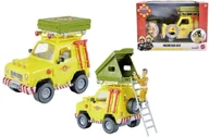 Samochody i pojazdy dla dzieci - Strażak Sam Jeep 4x4 z namiotem - miniaturka - grafika 1