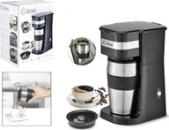 Ekspresy do kawy - Ekspres przelewowy Kiwi Ekspres do Kawy Kiwi KCM-7505 420 ml 750W Czarny - miniaturka - grafika 1
