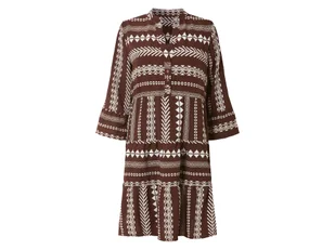 esmara® Tunika damska z falbanami (Brązowy, M(40/42)) - Bluzki damskie esmara® Tunika damska z falbanami (Brązowy, M(40/42)) - Bluzki damskie - miniaturka - grafika 1