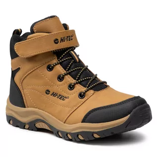 Buty dla chłopców - Trekkingi HI-TEC - Conari Mid Jr AVSAW20-HT-01-Q3 Camel - grafika 1