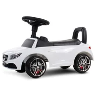 Jeździki dla dzieci - Jeździk Mercedes Amg C63 Coupe biały - miniaturka - grafika 1