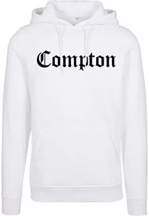 Mister Tee Męska bluza Compton Hoody White XS Hooded Sweatshirt, biały, XS - Bluzy męskie - miniaturka - grafika 1
