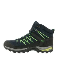 Buty trekkingowe męskie - Buty trekkingowe męskie CMP RIGEL MID WP granatowe 3Q12947-51AK - miniaturka - grafika 1