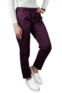 Cygaretki medyczne damskie COMFORT FLEX elastyczne śliwkowe S - Odzież medyczna Cygaretki medyczne damskie COMFORT FLEX elastyczne śliwkowe S - Odzież medyczna - miniaturka - grafika 1