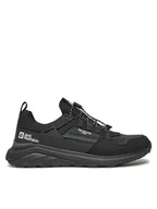 Buty trekkingowe męskie - Jack Wolfskin Trekkingi Dromoventure Athletic Texapore Low M A63297 Czarny - miniaturka - grafika 1
