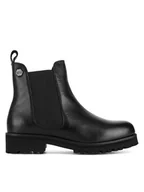 Botki damskie - MEXX Sztyblety MICP1710743W PUR MOBI Czarny - miniaturka - grafika 1