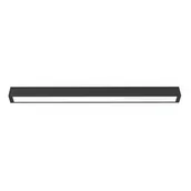Lampy sufitowe - Nowodvorski Lampa sufitowa STRAIGHT LED black ceiling dł. 90cm czarny 7598 - miniaturka - grafika 1