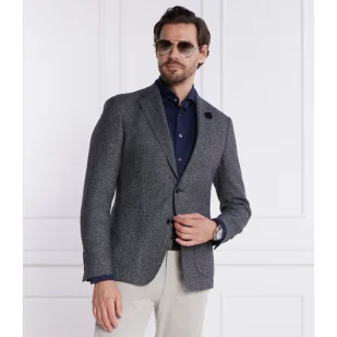 Joop! Wełniana marynarka Hoverest | Slim Fit | z dodatkiem lnu - Marynarki męskie - miniaturka - grafika 1