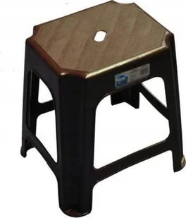 vidaXL Taboret brązowy stopień 42x40x34 cm stołek praktyczny - Pozostałe meble ogrodowe - miniaturka - grafika 1