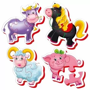 Roter Kafer Roter Kafer, puzzle Farma - Układanki dla dzieci - miniaturka - grafika 2