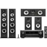 Kino domowe - DENON AVR-X1800 + POLK AUDIO Monitor XT7'0 + XT15 + XT30C Czarny - miniaturka - grafika 1