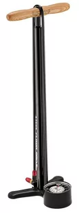 Lezyne Steel Floor Drive Gloss Black - Akcesoria rowerowe - miniaturka - grafika 1
