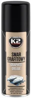 Chemia warsztatowa - K2 Graphite Grease Smar Grafitowy Konserwuje 400ML - miniaturka - grafika 1