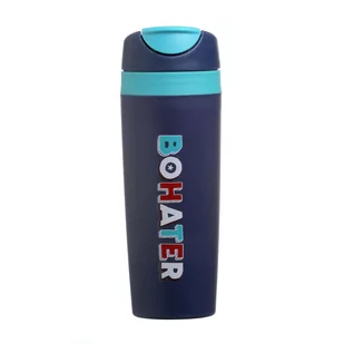 Ambition KUBEK TERMICZNY 440ML BOHATER HAPPY zakupy dla domu i biura! 60993 - Kubki termiczne - miniaturka - grafika 1