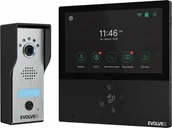 Domofony - Evolveo EVOLVEO DoorPhone AHD7, Sada domácího WiFi videotelefonu s ovládáním brány nebo dveří černý monitor - miniaturka - grafika 1