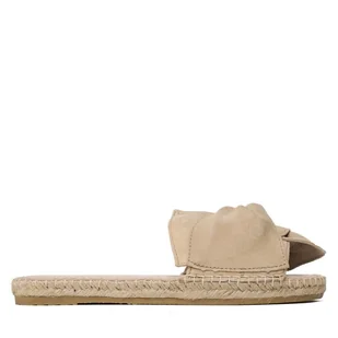 Espadryle Manebi Sandals With Knot M 1.1 JK Beżowy - Espadryle damskie - miniaturka - grafika 1