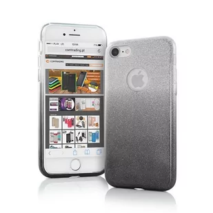 Etui Shine Case Motorola Moto G7 Power srebrny/silver - Etui i futerały do telefonów - miniaturka - grafika 1