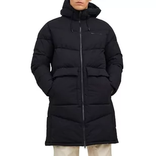 Bestseller A/S Jorvesterbro Long Puffer Sn kurtka męska, czarny, XXL - Kurtki męskie - miniaturka - grafika 1