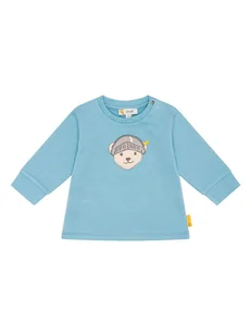 Steiff Bluza w kolorze błękitnym - Bluzy i sweterki niemowlęce - miniaturka - grafika 1