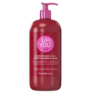 Maski do włosów - Up To You Liss wygładzająca odżywka i maska do włosów 2w1 1000ml - miniaturka - grafika 1