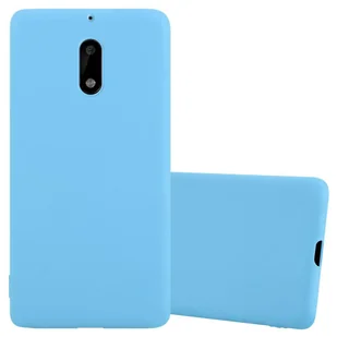 Pokrowiec Do Nokia 6 2017 Etui w CANDY NIEBIESKI TPU Silikon Obudowa Case Cover Ochronny Plecki Cadorabo - Etui i futerały do telefonów - miniaturka - grafika 1