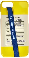 Etui i futerały do telefonów - Nevermonday Etui na telefon komórkowy z paskiem na iPhone 7/8, żółty próbka - miniaturka - grafika 1