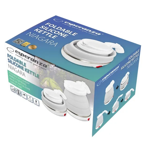 Czajnik elektryczny niktrade 446911774 750 W 0,5 l biały