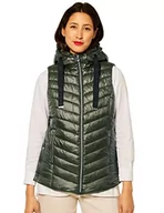 Kamizelki damskie - Street One Damska kamizelka pikowana A220118, Homey Green, 34, Homey Green - miniaturka - grafika 1