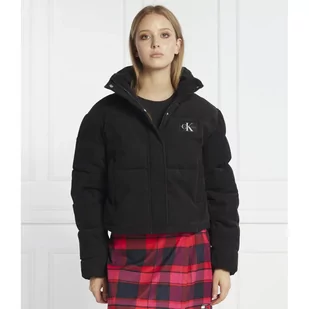 CALVIN KLEIN JEANS Kurtka | Cropped Fit - Kurtki damskie - miniaturka - grafika 1