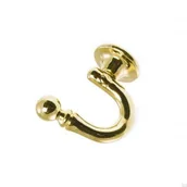 Wieszaki i stojaki - Wieszak ścienny 8021 Złoty polerowany - miniaturka - grafika 1