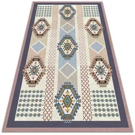 Dywany - Modny uniwersalny dywan winylowy Perska geometria 100x150 cm - miniaturka - grafika 1
