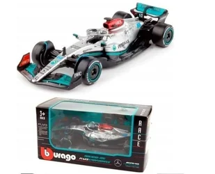 Bolid F1 Mercedes-AMG W13 E Russel 143 Bburago - model lub pojazd - Samochody i pojazdy dla dzieci - miniaturka - grafika 1