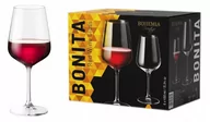 Kieliszki - KIELISZKI DO WINA CZERWONEGO BOHEMIA BONITA 450 ML - miniaturka - grafika 1