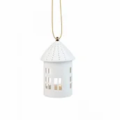 Inne naczynia kuchenne - Wisząca dekoracja domek okrągły s kod: C90681 + Sprawdź na SuperWnetrze.pl - miniaturka - grafika 1