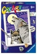 CreArt dla dzieci: Mistyczne wilki - Zabawki kreatywne - miniaturka - grafika 1