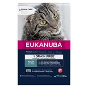 Sucha karma dla kotów - Eukanuba Adult Grain Free, z łososiem - 10 kg - miniaturka - grafika 1