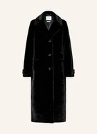 Płaszcze damskie - Rich & Royal Płaszcz Ze Sztucznego Futra schwarz - miniaturka - grafika 1