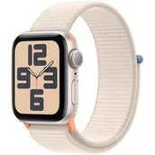 Smartwatch - Apple Watch SE 2-gen GPS 40mm Opaska sportowa Beżowy - miniaturka - grafika 1