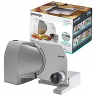 Krajalnice - Krajalnica Gorenje R708A 100W Ząbkowane ostrze ze stali nierdzewnej Srebrna - miniaturka - grafika 1