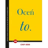 Felietony i reportaże - OCEŃ TO TED BOOKS CHIP KIDD - miniaturka - grafika 1