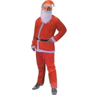 Pozostałe akcesoria świąteczne - Strój Mikołaja CHRISTMAS DECORATION 645934 (5 elementów) - miniaturka - grafika 1