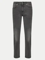 Spodnie damskie - Karl Lagerfeld Jeans Jeansy A1W10109 Szary Slim Fit - miniaturka - grafika 1