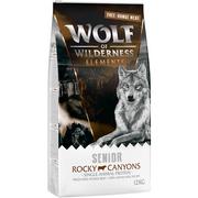 Sucha karma dla psów - Wolf of Wilderness Senior "Rocky Canyons", wołowina z wolnego wybiegu - bez zbóż - 12 kg - miniaturka - grafika 1