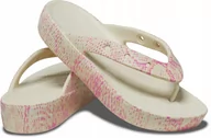 Klapki i japonki damskie - Japonki Klapki Damskie Crocs Platform Flip 39-40 - miniaturka - grafika 1