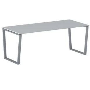 B2B Partner Stół konferencyjny IMPRESS 2000 x 900 x 750 mm, szary 499151 - Stoły i stoliki do biura - miniaturka - grafika 1