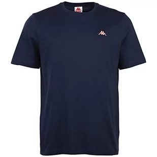 Kappa Męski T-shirt, Regular Fit, Dress Blues, S - Koszulki męskie - miniaturka - grafika 1